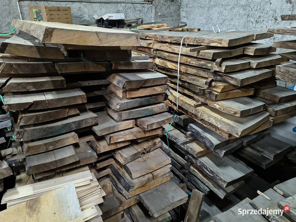 Monolity dębowe foszty deski na stół meble