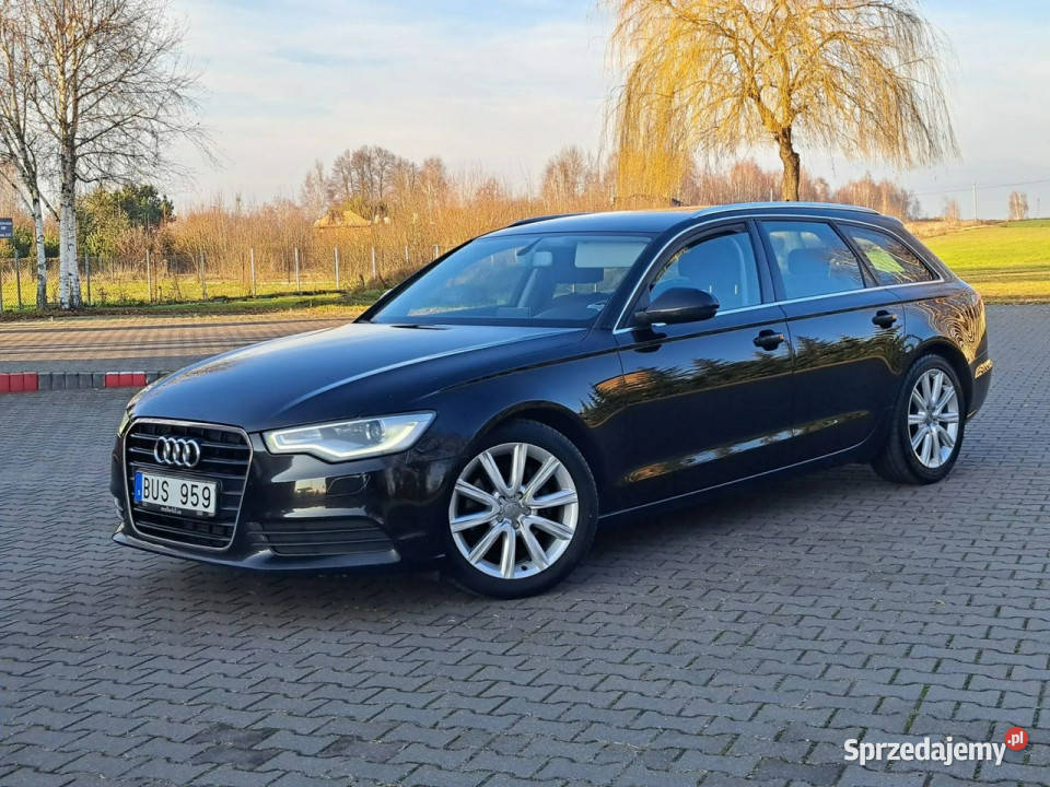 Audi A6 Opłacony bezwypadkowy C7 2011 Kombi Zwoleń