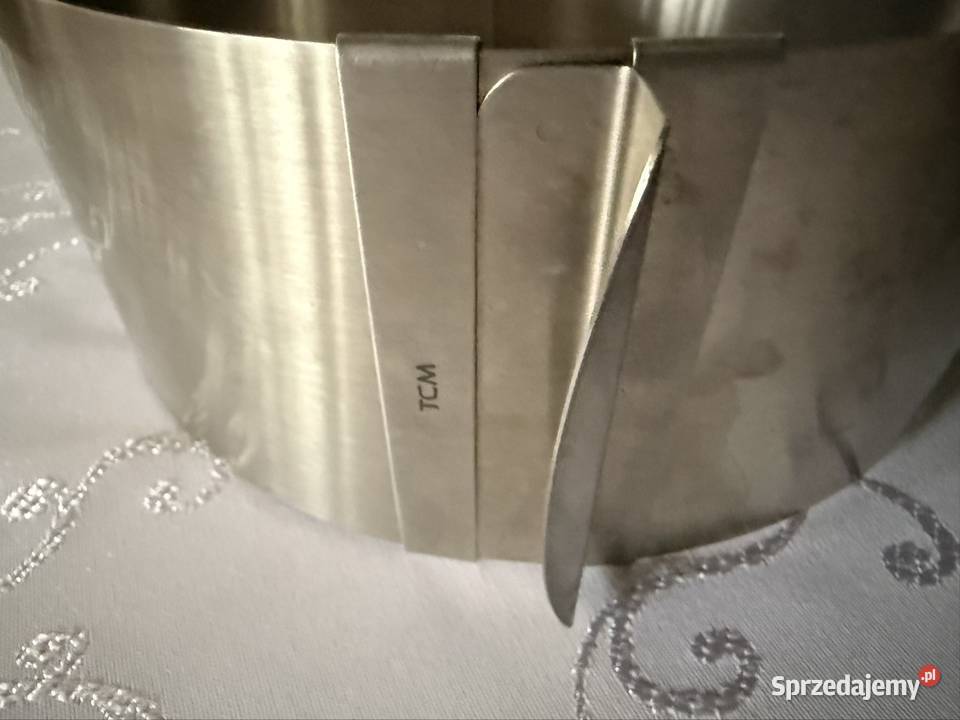 Regulowany rant cukierniczy TCM ze stali Czerwionka-Leszczyny
