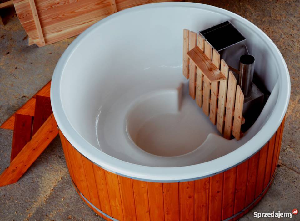 Beczka kąpielowa 20 gorąca balia jacuzzi hottub Baseny i oczka wodne Klęczany