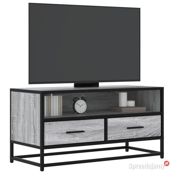 Szafka pod telewizor szary dąb sonoma 80x345x40 sprzedam