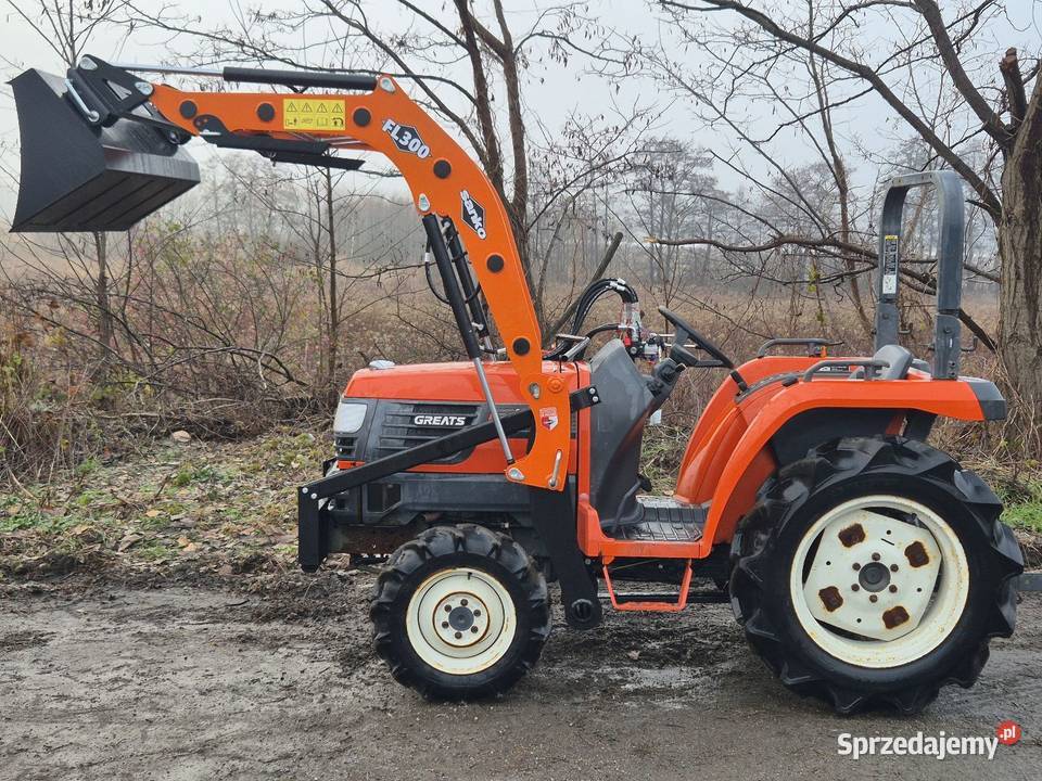 Traktorek KUBOTA GT21D 21 44 Wspomaganie Małuszyn