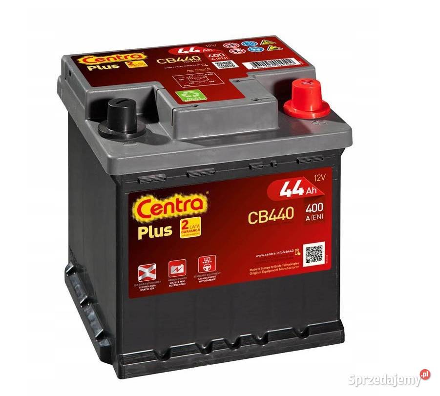 AKUMULATOR CENTRA PLUS 44AH 400A P