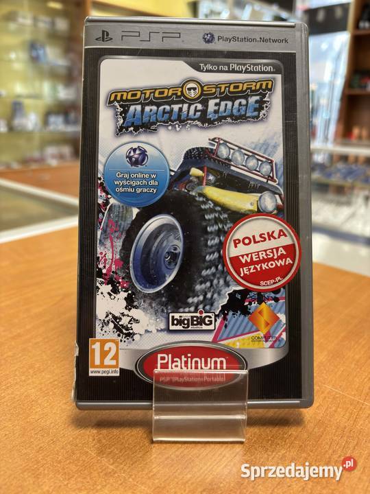 MotorStorm Arctic Edge PSP Platinum Polska zręcznościowe