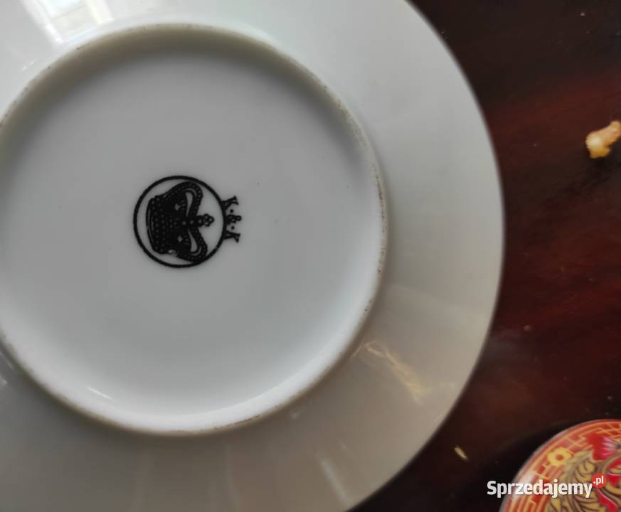 Filiżanka na nóżkach do czekolady mokka kakao Pabianice sprzedam