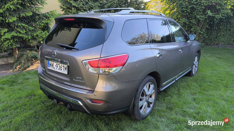 Nissan Pathfinder R52 2014 4x4 PLATINUM PbLPG nieuszkodzony mazowieckie Kobyłka