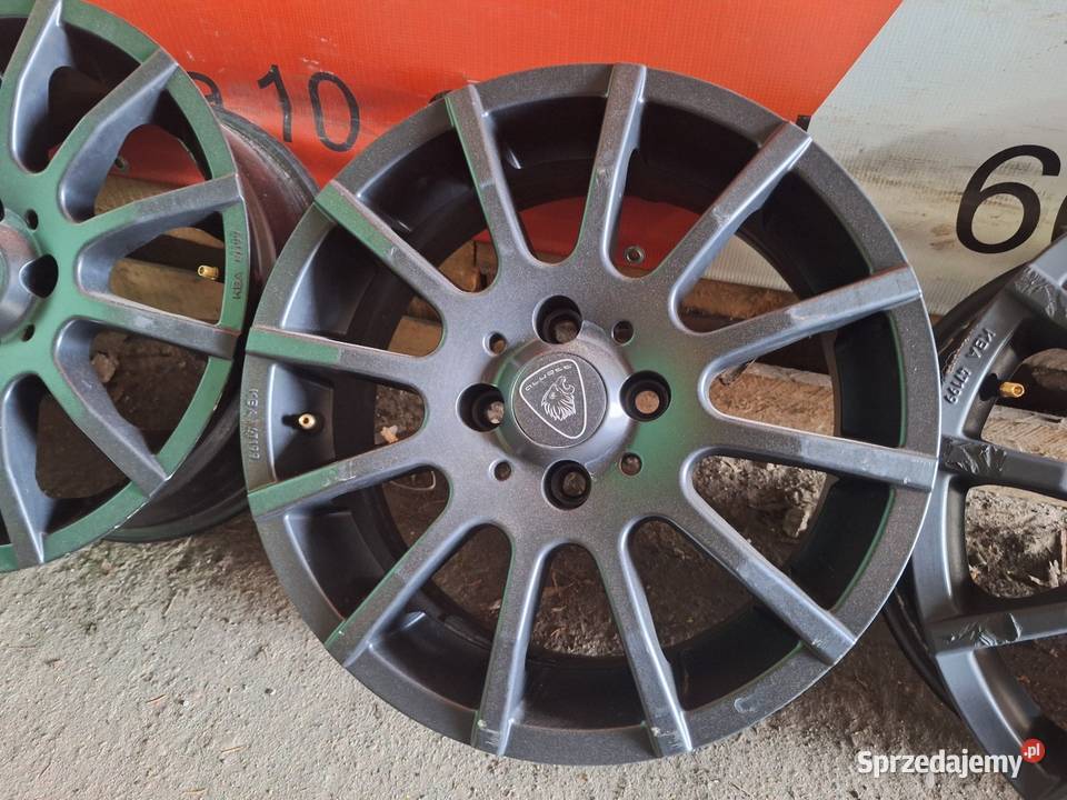 Alufelgi 4x100 15 ET38 Dacia Fiat Honda Hyundai Średnica 15" Choceń