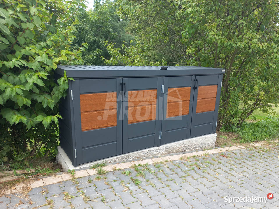 Zabudowa koszy na śmieci wiata śmietnikowa sprzedam