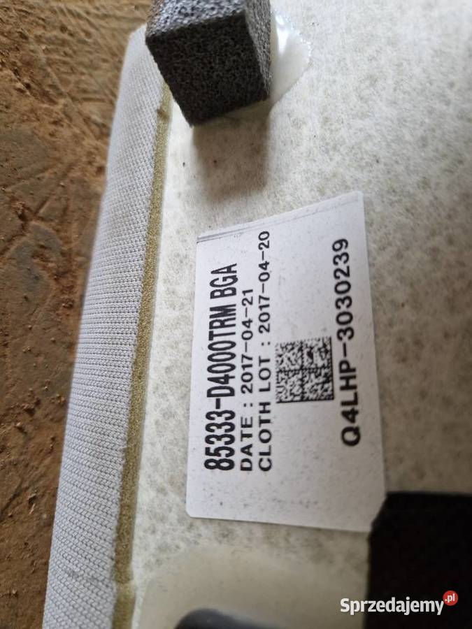 Podsufitka Kia Optima IV 85333D4000