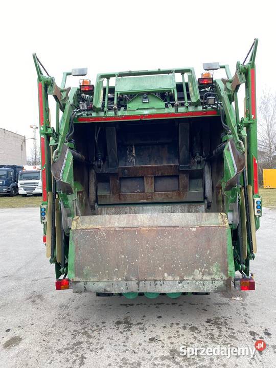Scania P280 śmieciarka NORBA 20m3 KP7 z wagą Nowiny sprzedam