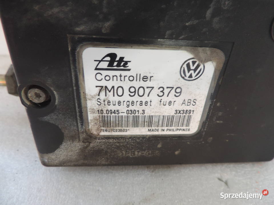 POMPA ABS VW SHARAN 19 TDI 7M0907379 pompy hamulcowe małopolskie Nowy Sącz