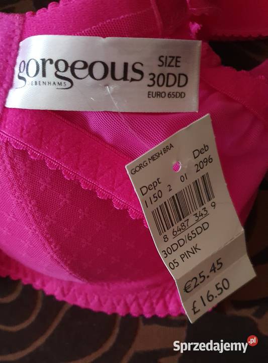 Biustonosz angielski Gorgeous 30 DD Biustonosze Warszawa