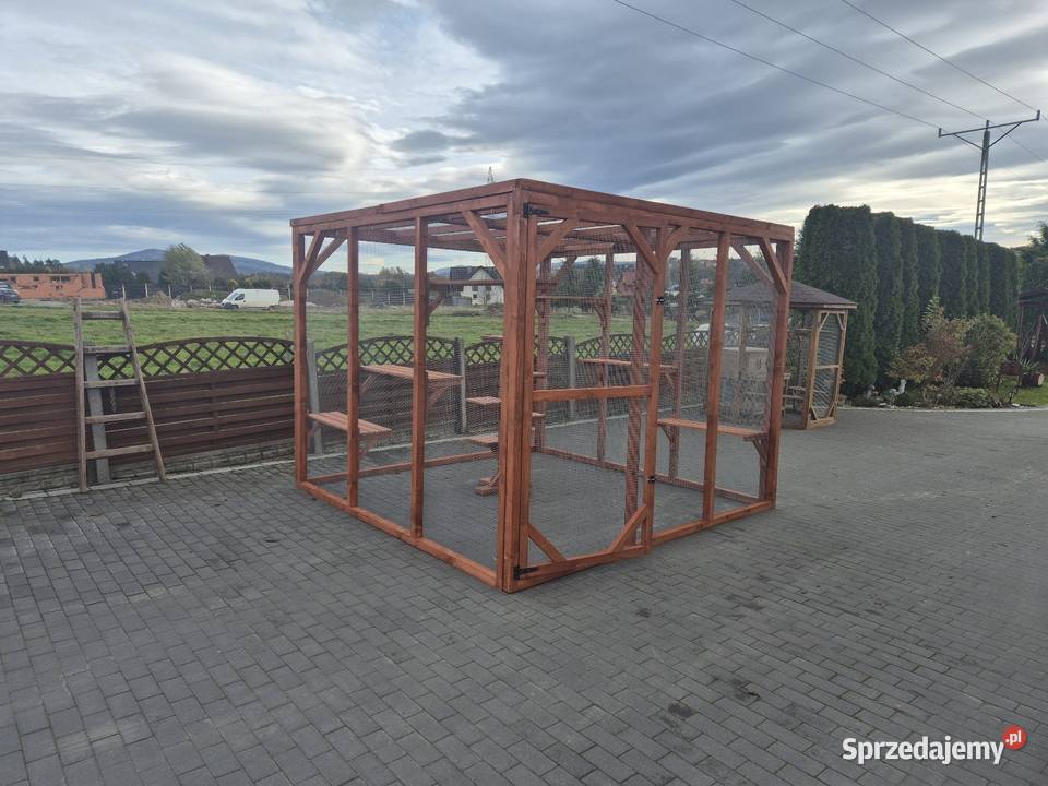 Woliera kotów małopolskie Jordanów sprzedam