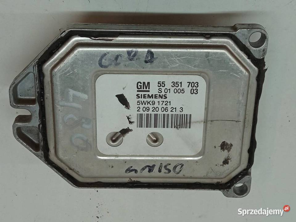 STEROWNIK SILNIKA 55351703 5WK91721 20 D 100