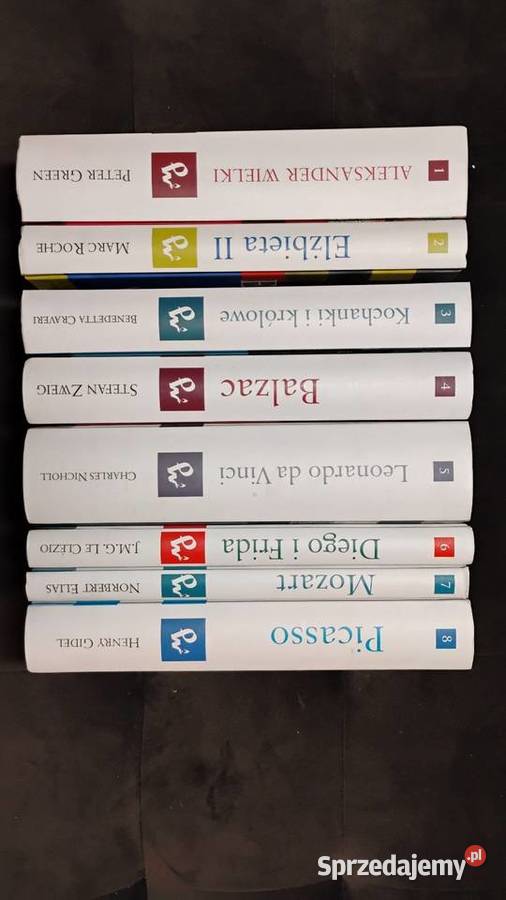 Kolekcja książek Wielkie biografie 24 tomy śląskie sprzedam