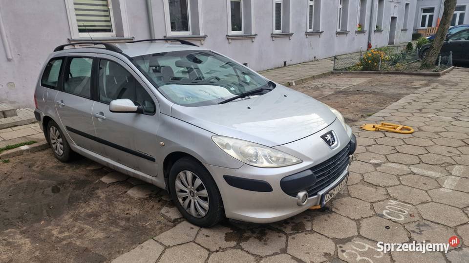 Puegot 307 16 HDI Kombi PT OC do Kwietnia 2025 Łódź