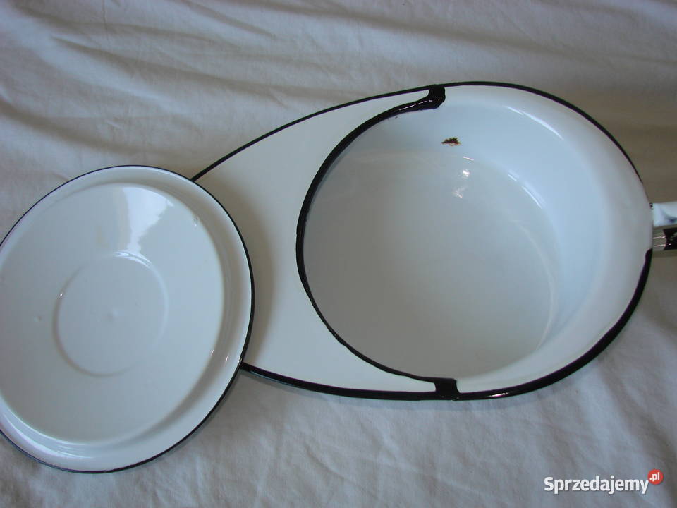 emaliowana kaczka szpitalna PRL Pruszcz Gdański sprzedam