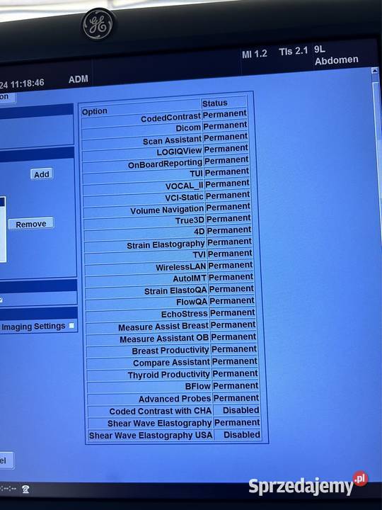 USG GE Voluson LOGIQ E9 R5 śląskie Cieszyn