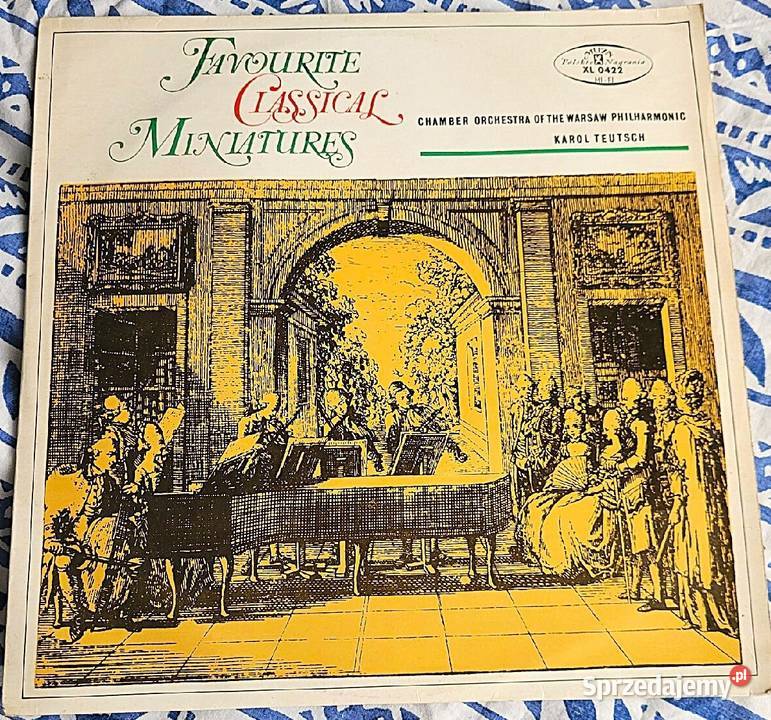 Favourite Classical Miniatures płyta z roku 1985 płyta winylowa Chełmno