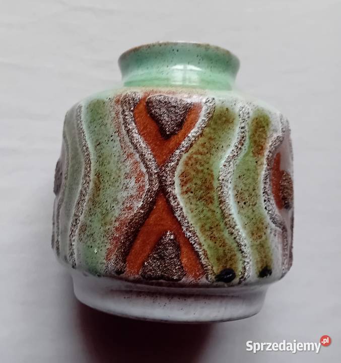 Wazon Fat Lava VEB Haldensleben 3053 Koźminek