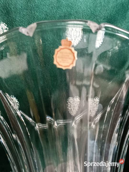 Wazon szkło kryształowe Bleikristal Germany Jastrzębie-Zdrój