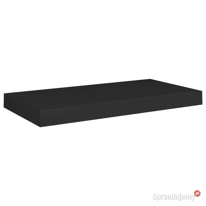 Półki ścienne 4 czarne 50x23x38 MDF WM323831 Warszawa