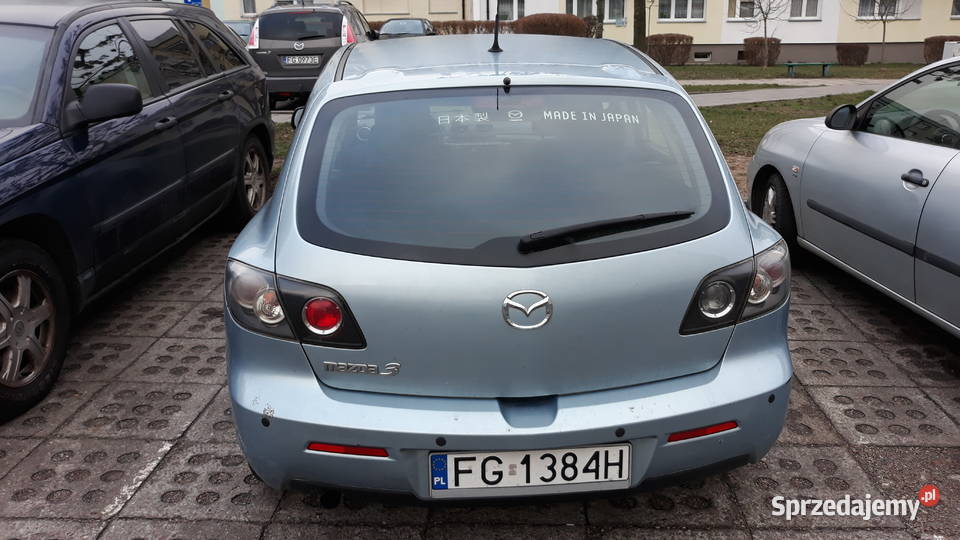 Mazda 3 16 2008 r benzyna manual 3 Gorzów Wielkopolski