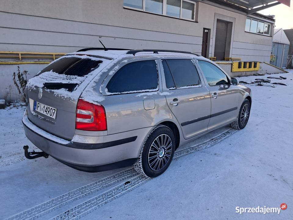 Skoda Octavia 19 tdi Zadnana hak Łomża