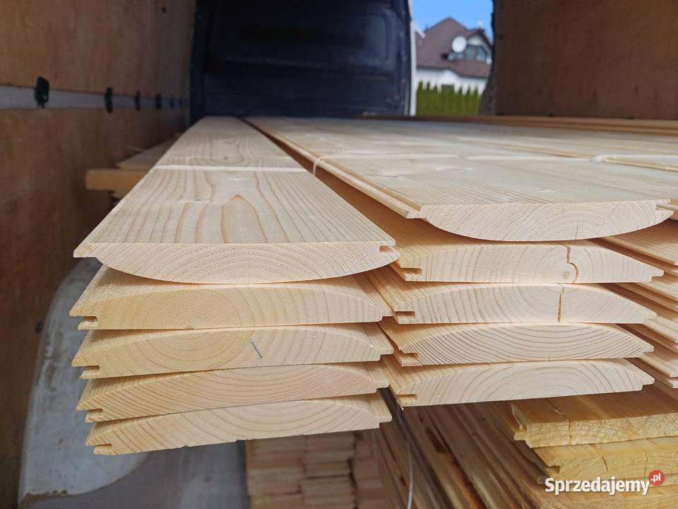 Deska tarasowa podłogowa elewacyjna półbal bal Węgrów