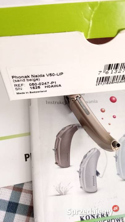 Aparat Słuchowy Phonak NADIA V50 UP Zdrowie i Uroda Wągrowiec