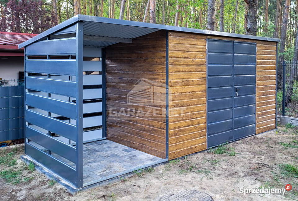 SCHOWEK DOMEK OGRODOWY 4X2M WIATA 15M DRZWI Łapanów