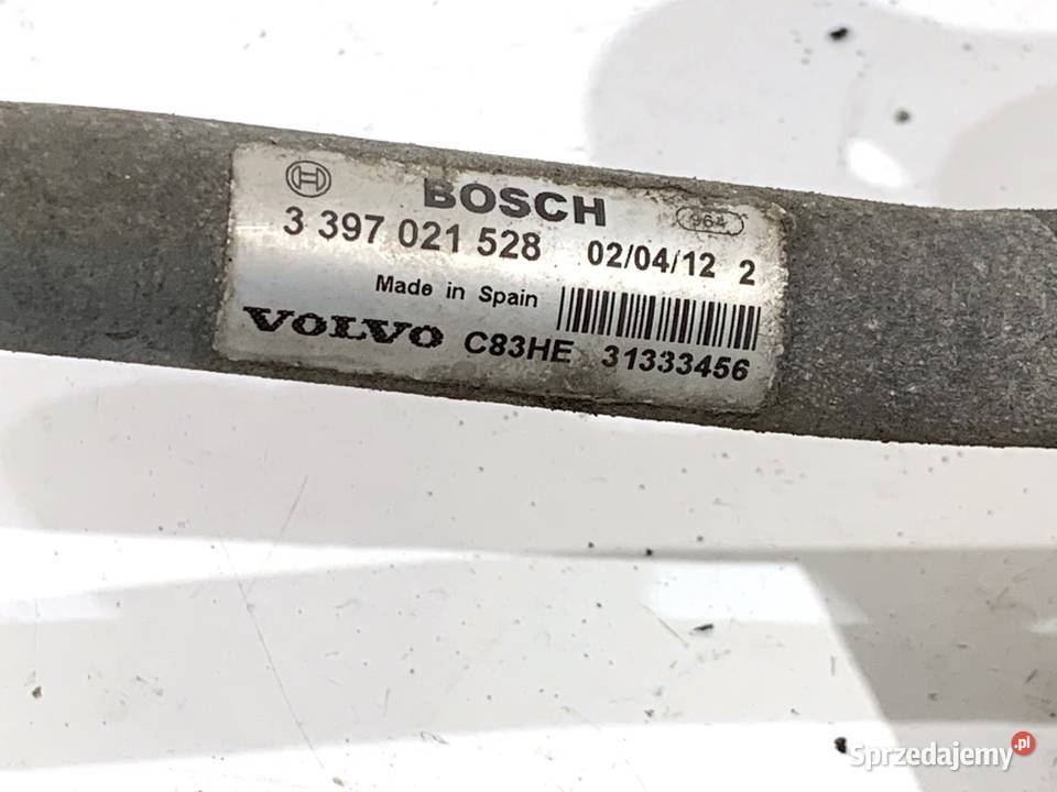 MECHANIZM WYCIERACZEK PRZÓD VOLVO S80 II