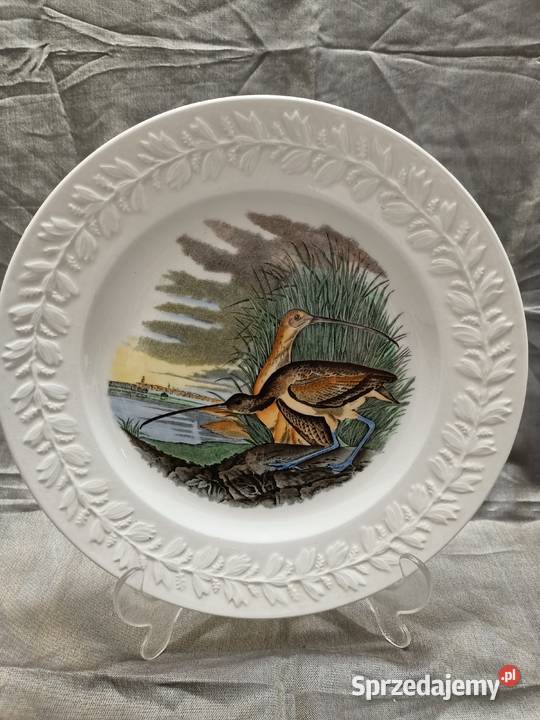 Talerz obiadowy birds America ilustra AUDUBONA lubelskie Zamość