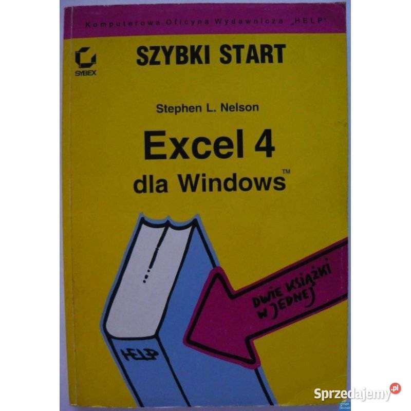 Excel 4 Windows Nelson L Stephen internet, komputery Poradniki, albumy i reportaże śląskie Katowice