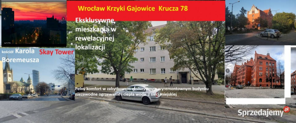 Wrocław Sky Tower Super okazja KRZYKI GAJOWICE