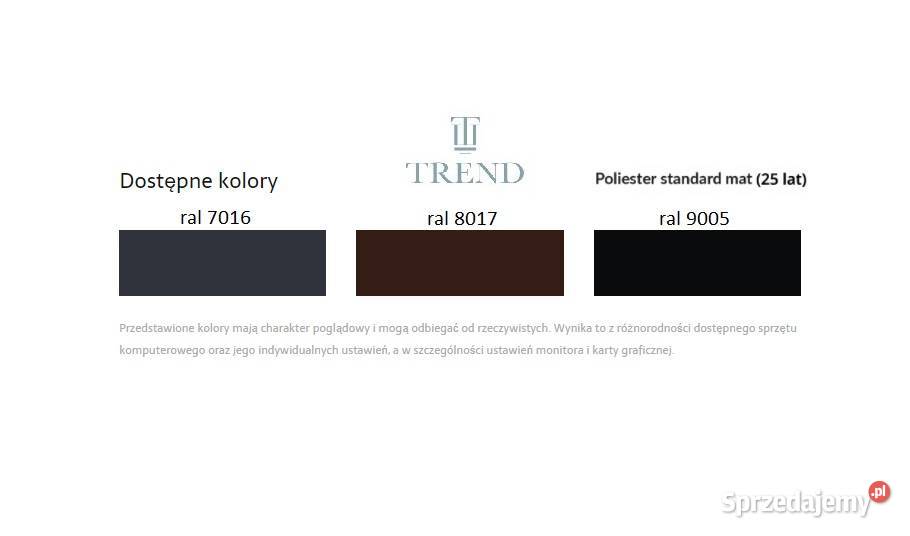 Blachodachówka 2modułowa TREND mat AM Hajnówka