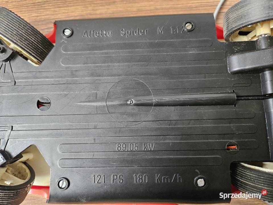 Zabawka Auto na kabel Alfetta Spider M 112 Kłodawa