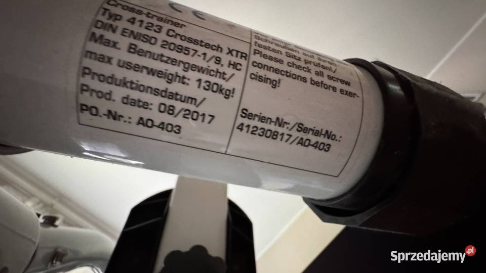 Orbitrek Hammer Crosstech XTR typ 4123 Krynica-Zdrój