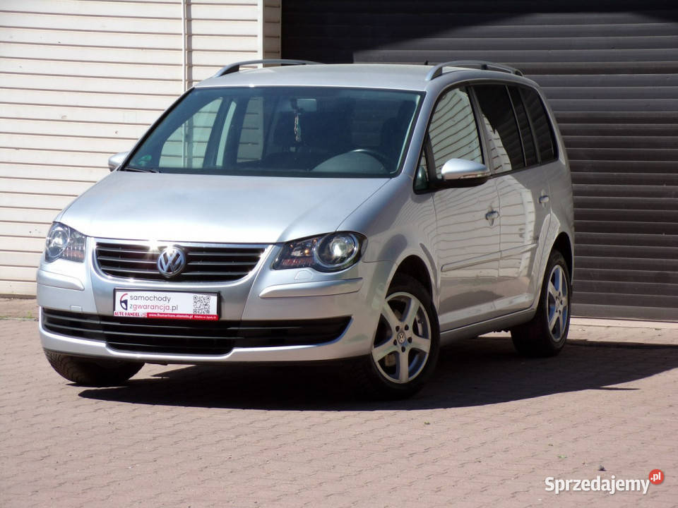 Volkswagen Touran Klimatronic Navi 7osobowy MPI nieuszkodzony sprzedam