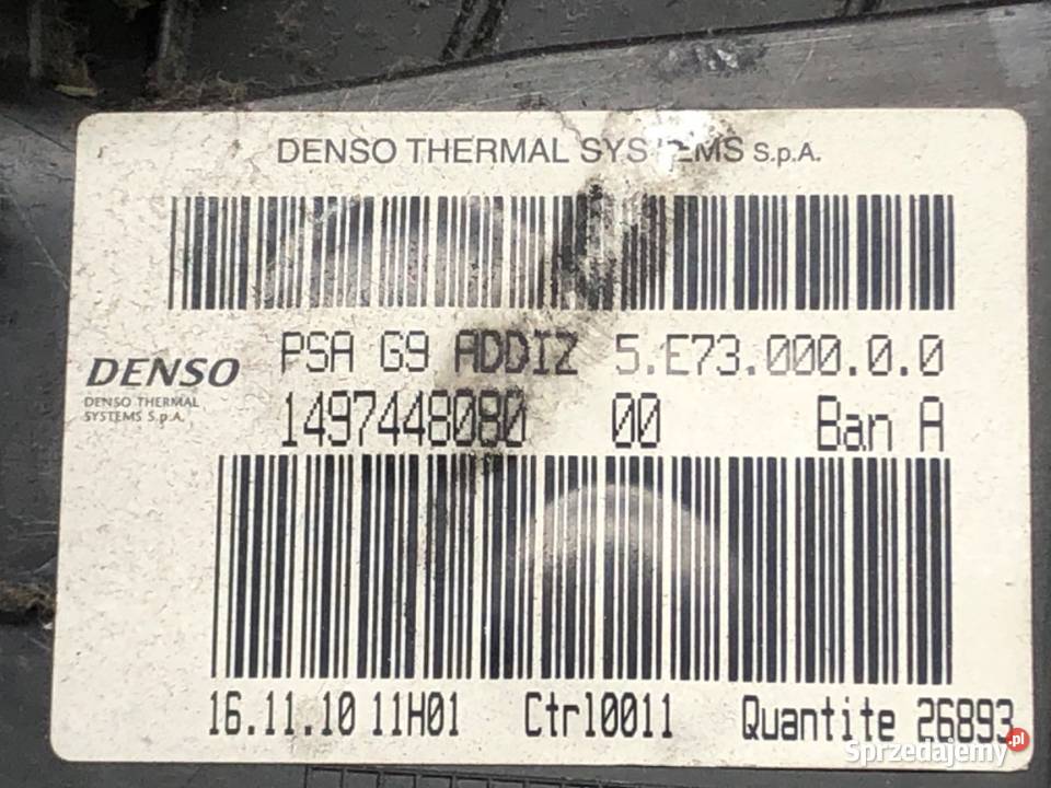 DMUCHAWA NAWIEWU TYŁ CITROEN JUMPY II 1497448080