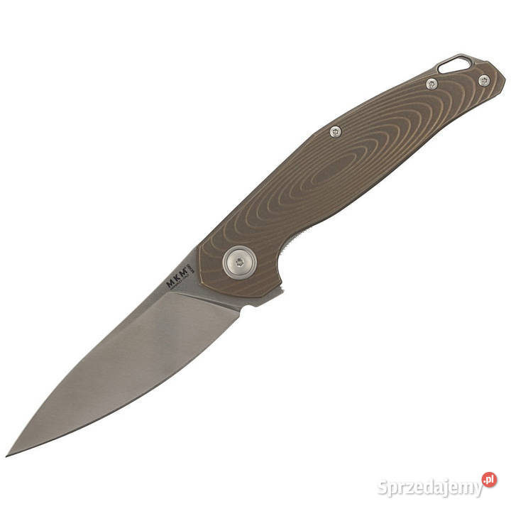 Nóż składany MKM Goccia Bronze Stonewashed mazowieckie