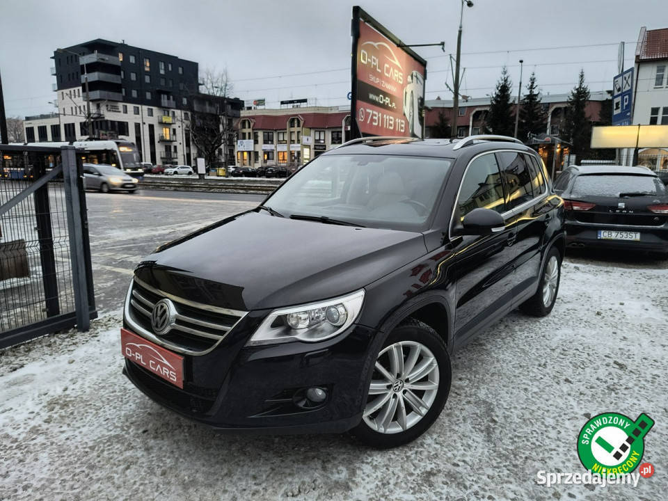 Volkswagen Tiguan Jasne wnętrze Skóry Panorama bluetooth Bydgoszcz