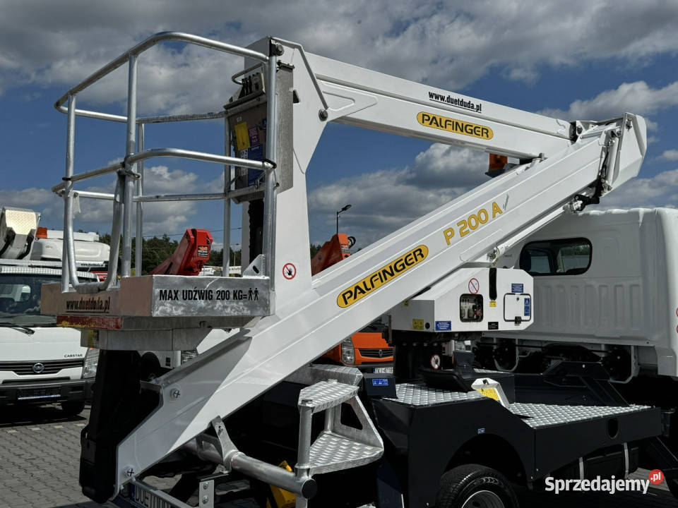 Nissan Cabstar Podnośnik Koszowy 20m Palfinger Widełki