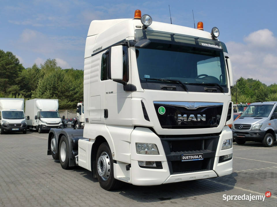 MAN TGX 26480 E6 XLX 6x2 Manual Standard Zadbany klimatyzacja Widełki