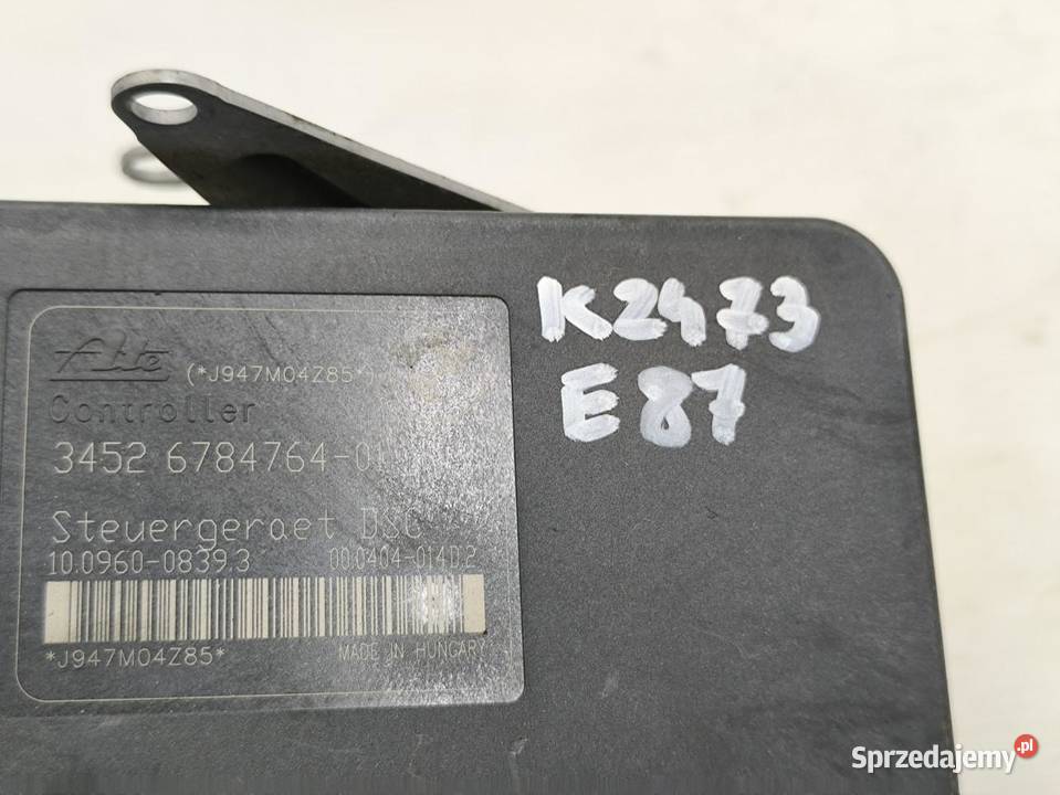 POMPA HAMULCOWA ABS BMW 1 E87 E81 LIFT 16 osobowe