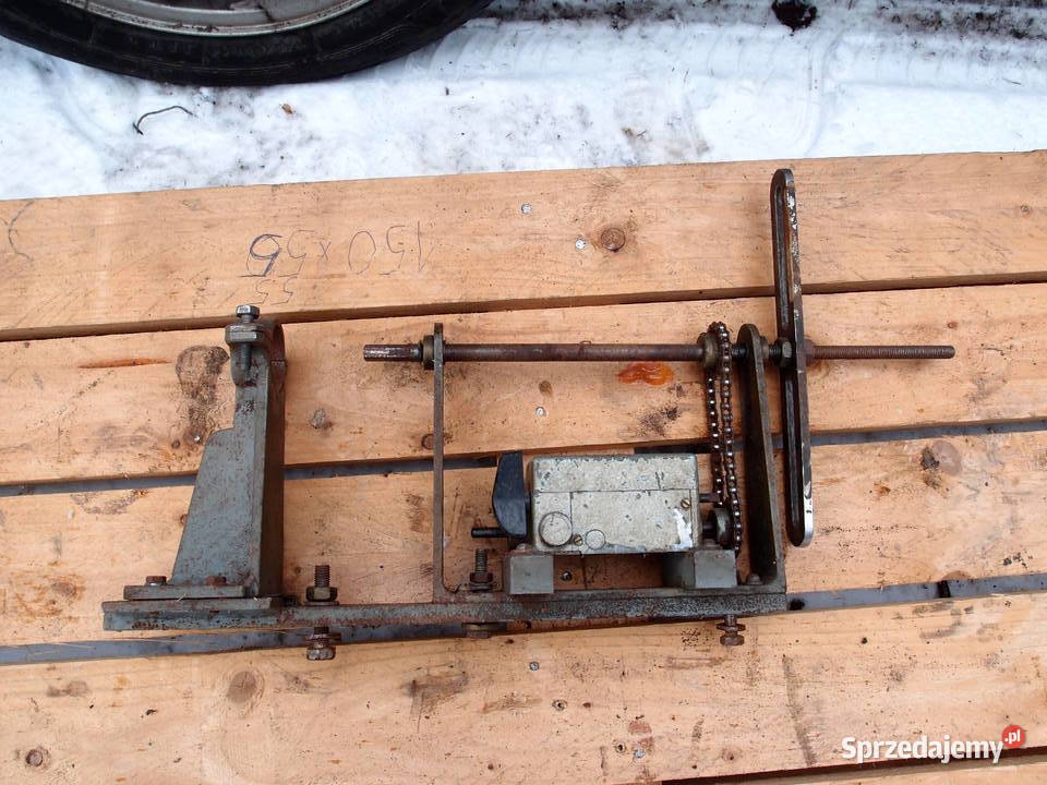 Maszynowy licznik obrotów mechaniczny i mały Łódź