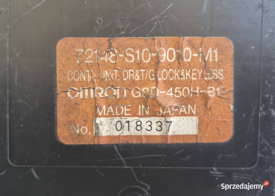 MODUŁ DRZWI HONDA CRV I 1 72148S109010M1