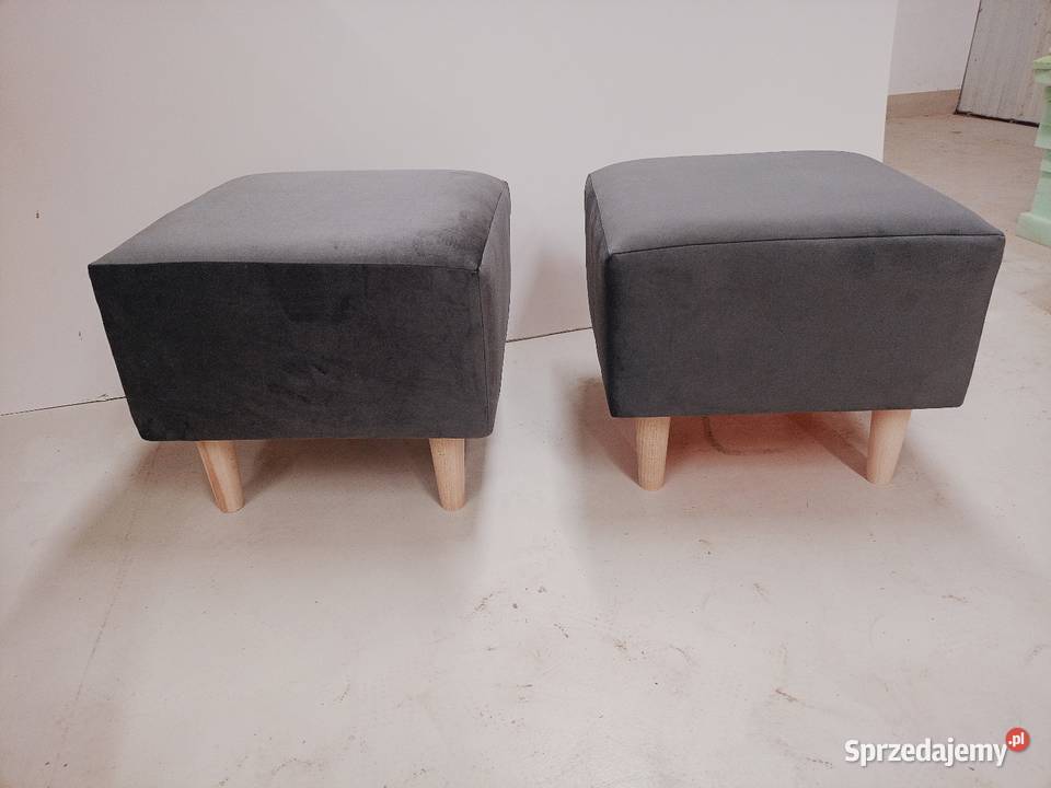 Pufa kostka nowa szara Warszawa