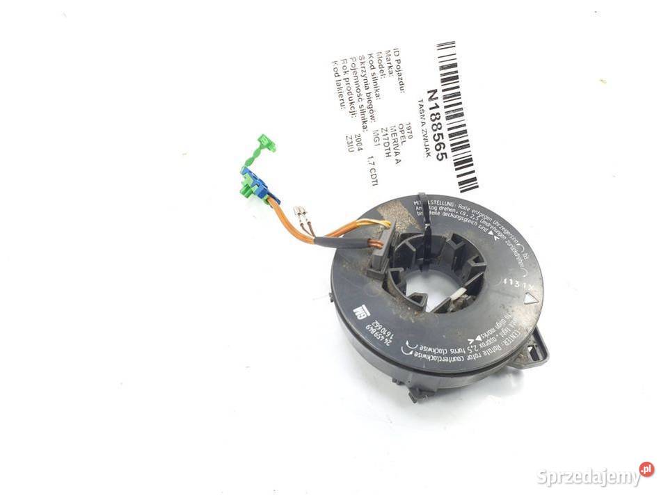 TAŚMA ZWIJAK OPEL MERIVA A 24459849 osobowe Lipno