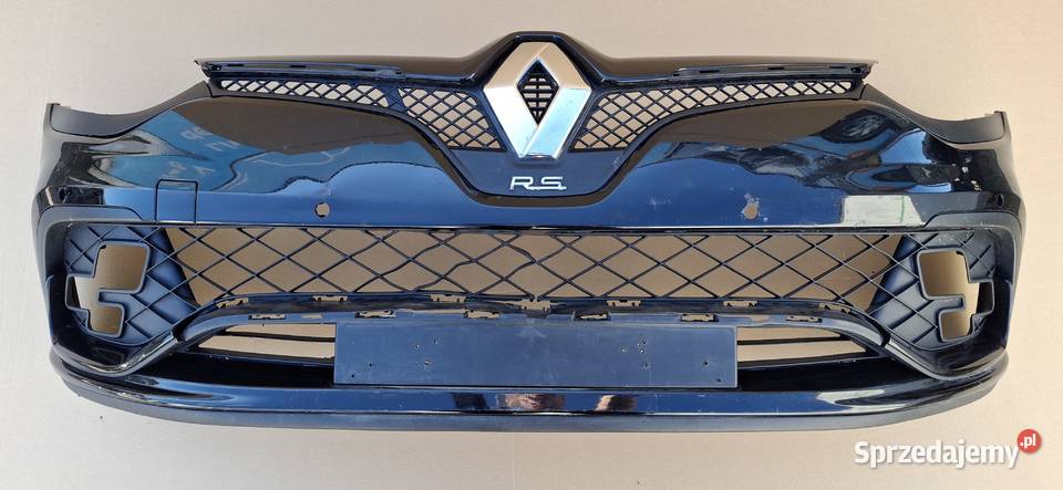 RENAULT CLIO IV RS 4 ZDERZAK PRZÓD PRZEDNI GRILL Bieleń